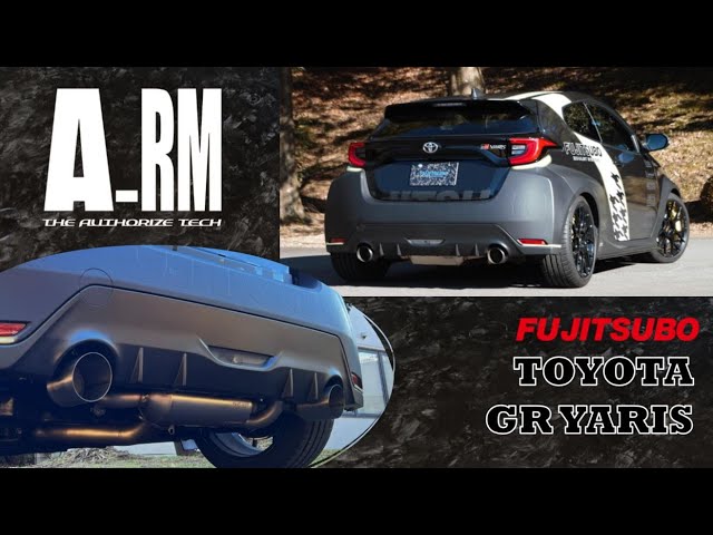 A-RM for GR Yaris FUJITSUBO - YouTube