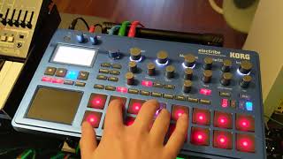 DJ scratch effect on a Gameboy! using Arduinoboy Pro and Electribe 2 for midi