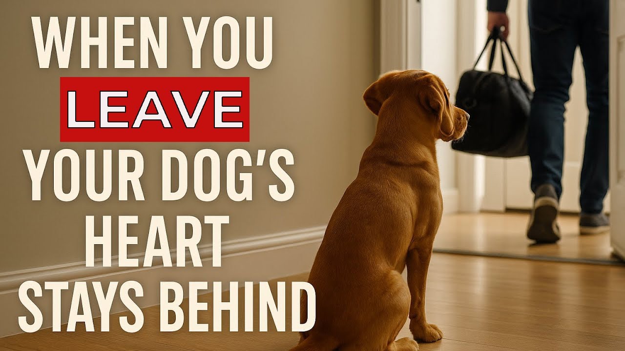 Думаете, ваша собака просто немного грустит, когда вы уходите? Подумайте ещё раз! 🐶💔