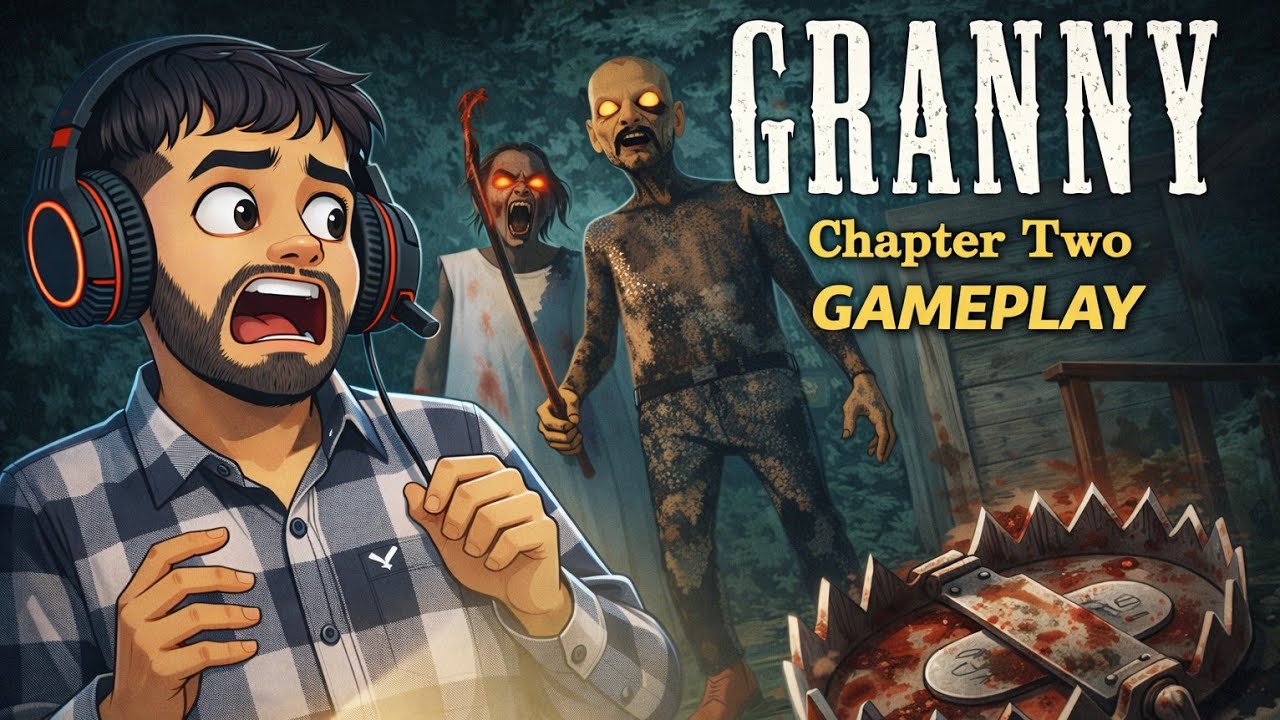 Granny Chapter 2 Gameplay 😱 | Aaj Bachke Nikalna Mushkil Hai! | Bunny ayz 