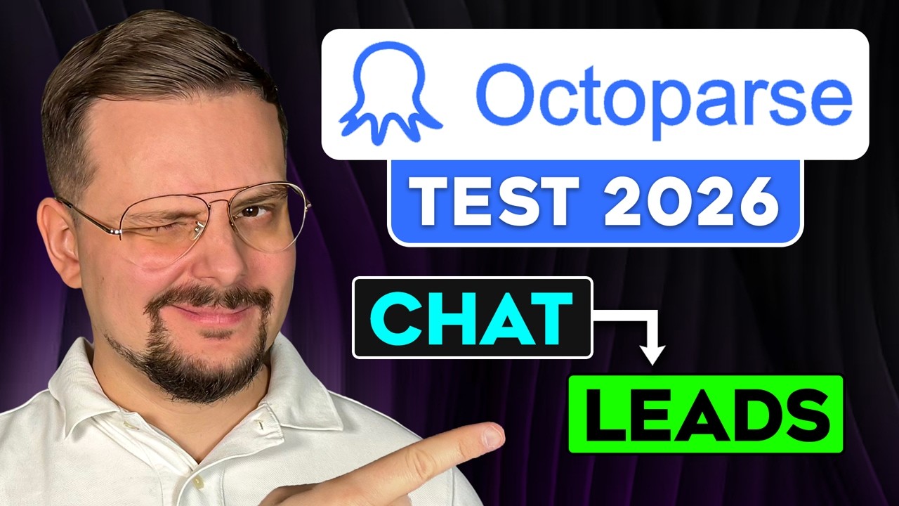 Octoparse MCP Test - 2026 | It Finds Leads From Chat Automatically
