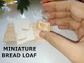 Miniature Bread Loaf | Air Dry Clay