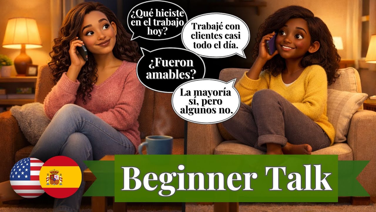 📞 Basic Phone Conversations in Spanish | Learn Spanish for Beginners | A1–A2