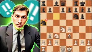 Bobby Fischer Crushes Sicilian in 12 Moves