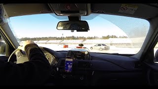 20220107 АДМ Мячково зимний трек день BMW E36 конфигурация Winter CCW HD 1080p