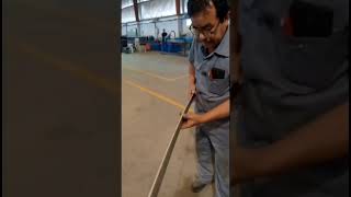 Blades Grinding And Fixing For Hydraulic Shearing Machine. #mechanicalengineering  #shearingmachine