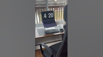 Minimal desk setup