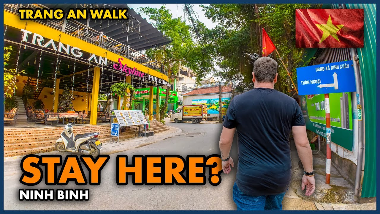 Where to Stay in Ninh Binh? Walking Trang An's Local Streets
