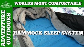 Worlds Most Comfortable Hammock Sleep System