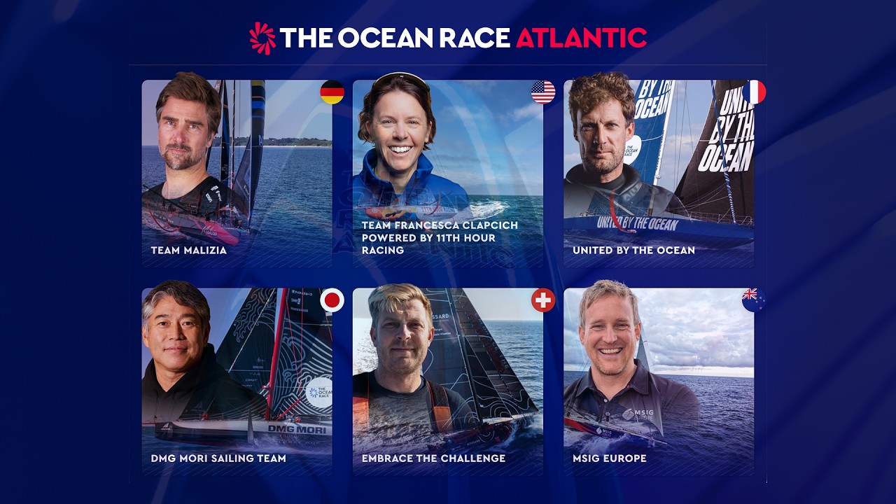 ⁣DÉPART EN DIRECT  | The Ocean Race Atlantic