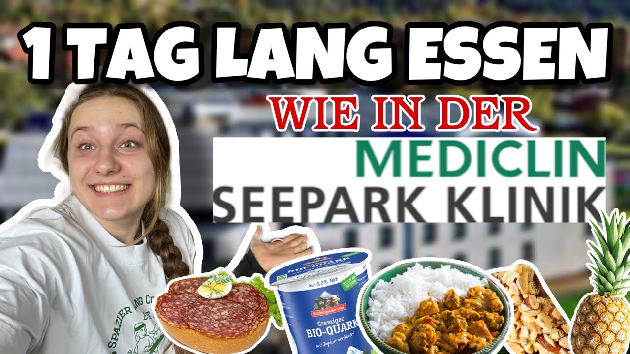 1 TAG LANG ESSEN WIE IN DER SEEPARK KLINIK🏥🥪🙏🏻|ganz viel Motivation❤️‍🩹