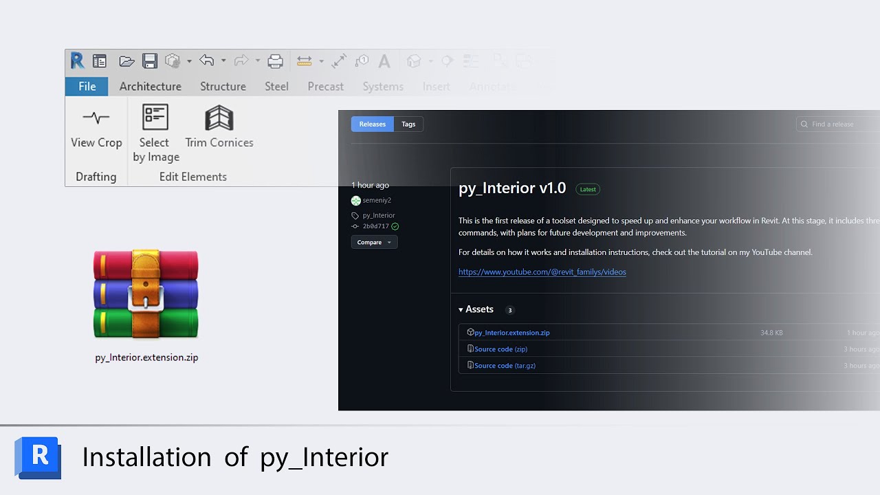 Installation of py_Interior - YouTube