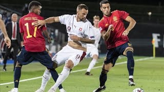 Luis Enrique squeezes Ansu Fati