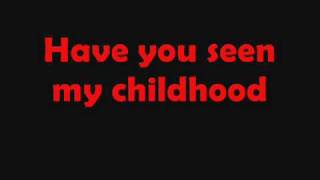 Michael Jackson Childhood lyrics