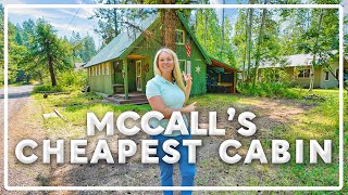 What $429,000 gets you in McCall Idaho | McCall's Cheapest Cabin!