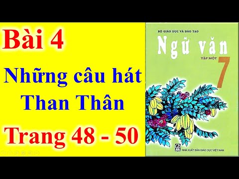 Video Ngữ Văn Lớp 7 Bài 4 - Những câu hát than thân - Trang... - youtube