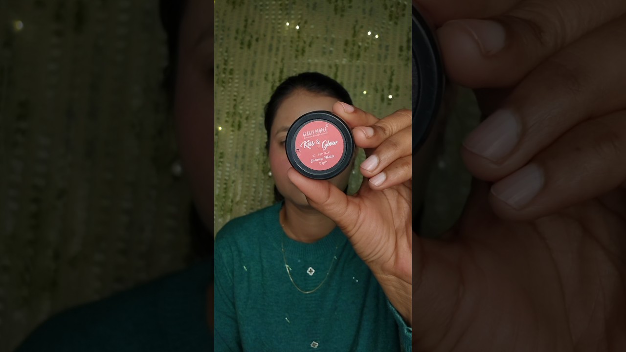 Beauty People Kiss & Glow Lip l Cheeks l Eyelid