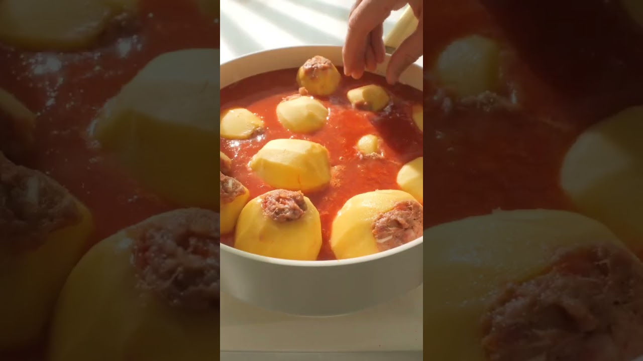 И не нужно покупать доругущие пластмассовые перцы! Ведь зафаршировать можно все что угодно даже 🥔