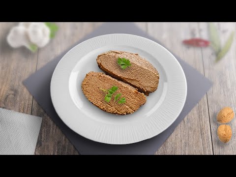 Нежный Печеночный Паштет. Как приготовить Паштет из говяжьей печени.