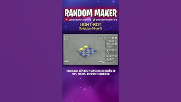 LightBot level 8 Solution | LightBot nivel 8 Solución