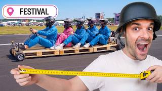 LÄNGSTES KART für FESTIVAL gebaut (und zerstört ☠️)