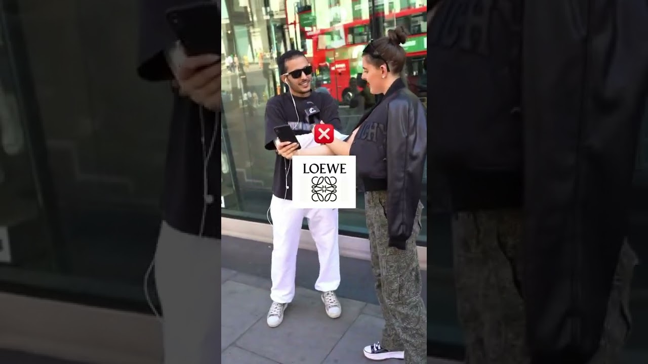 Stopping people on the BUSIEST street in Europe to ask 1 question #loewe #fashion #london #interview