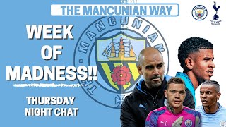 Thumbnail for THURSDAY NIGHT CHAT - WEEK OF MADNESS #mcfc #mancity #pl #football #soccer #savio #akanji #thfc
