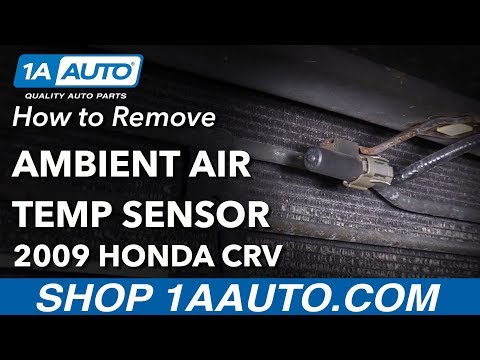 How to Replace Ambient Air Temp Sensor 07-11 Honda CR-V