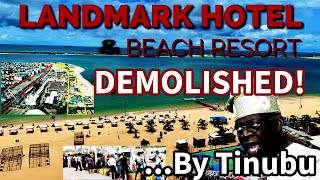 NIGERIA: The Streets Are Empty, No Fuel, No Electricity As Tinubu Demolishes Landmark Beach Resort
