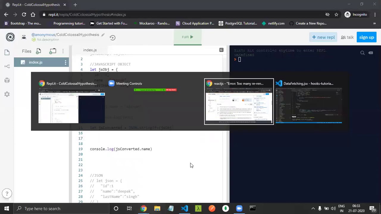 Difference btn JSON and javascript object..  what is JSON.parse() and JSON.stringify()?????