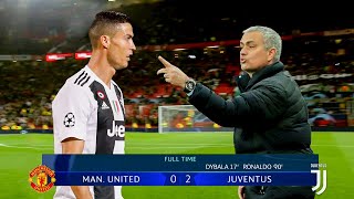 The Day Cristiano Ronaldo Showed No Mercy For Jose Mourinho