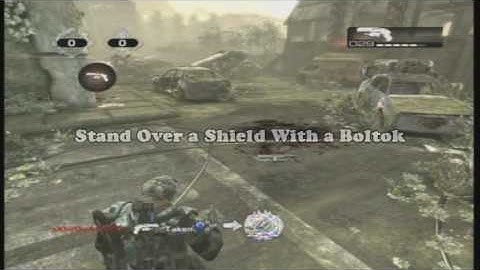 Gears of War 2 (GoW2) Glitches - The Sticky Shield Tutorial (Post Patch)