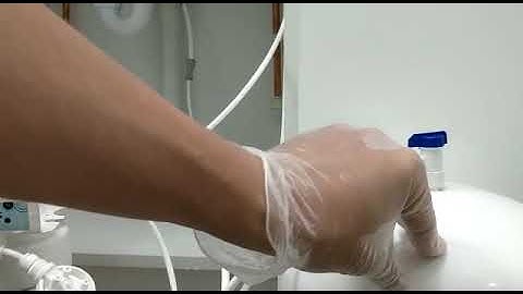 How to sanitise a reverse osmosis system with a tank