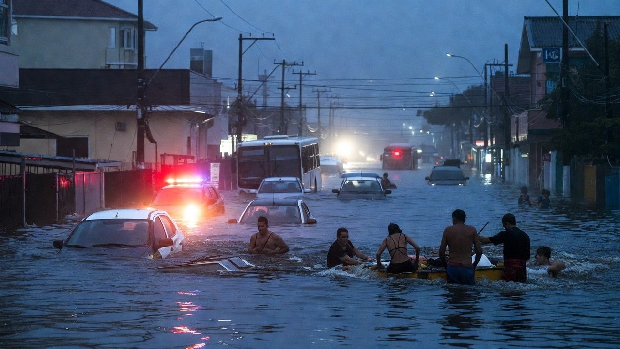 TERROR em São Paulo (SP): Temporal Devasta a Cidade, Dia Vira NOITE e 100 Mil Ficam Sem Luz!