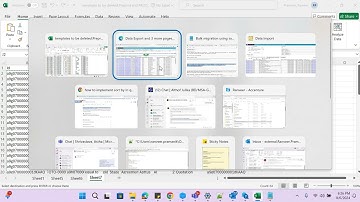 Salesforce - Mapping and  Data Migration from one org to another using salesforce Inspector.