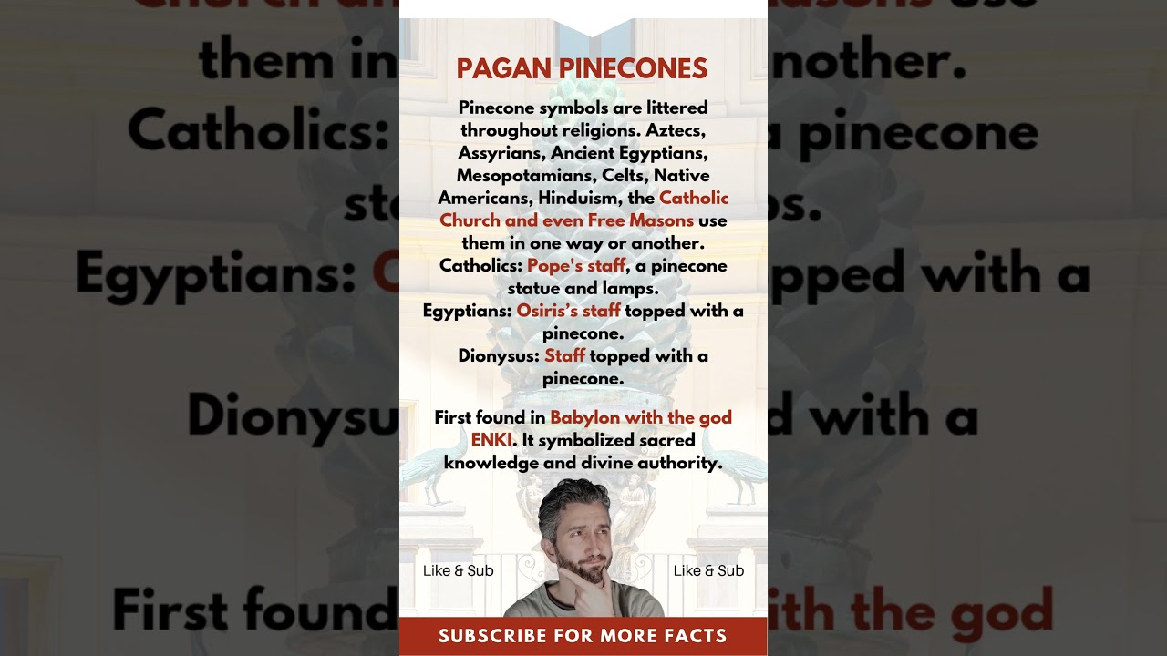 PAGAN PINECONES & THE POPE - 