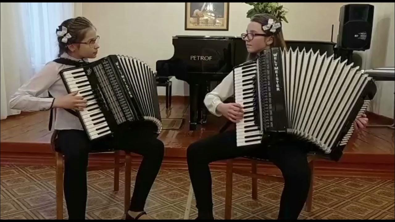 дуэт аккордеонистов баян микс.