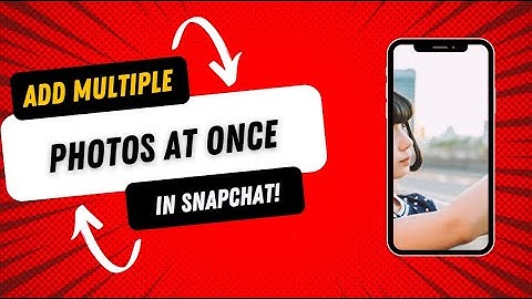 How To Add Multiple Photos On Snapchat Story | How To Add Multiple Videos On Snapchat 2024!