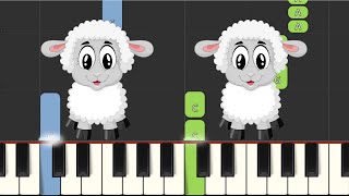 Mary Had a Little Lamb - Easy Piano Tutorial