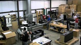 Time lapse of assembly and packaging