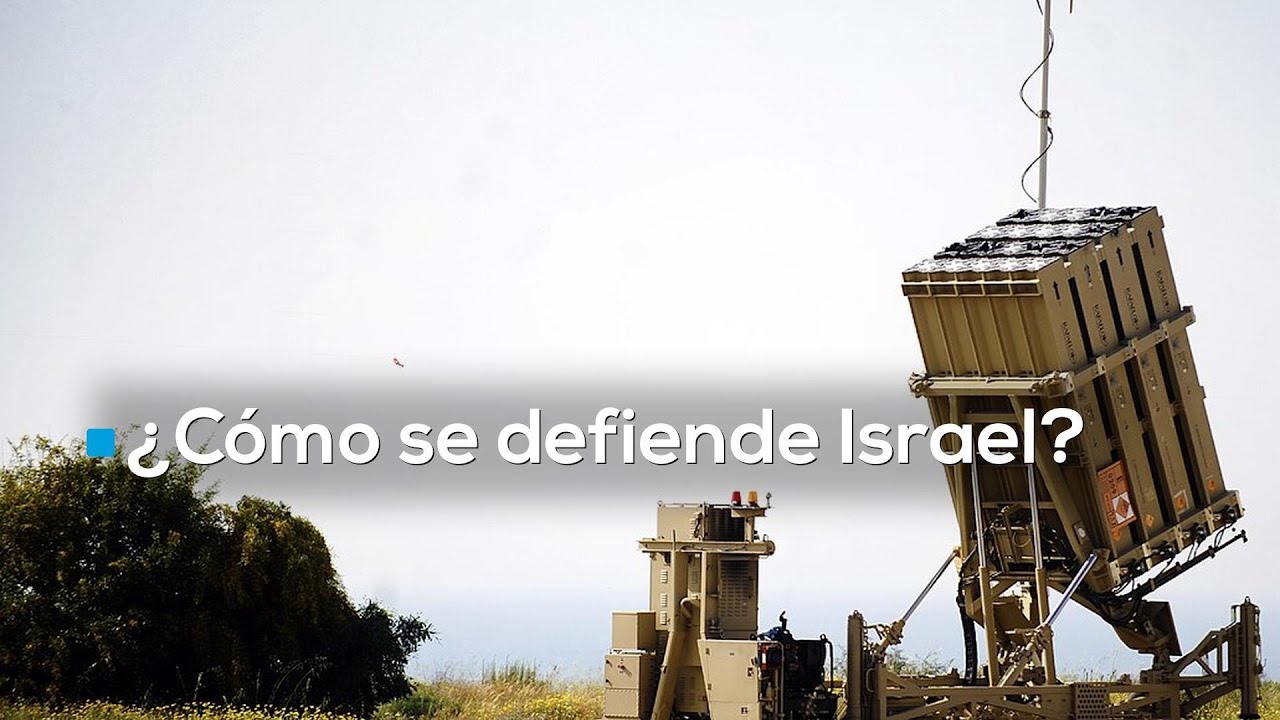Cúpula de Hierro; sistema de defensa antimisiles de Israel que detecta y neutraliza cohetes