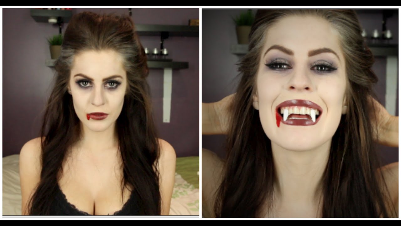 Bride Of Dracula Halloween Makeup Tutorial YouTube