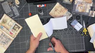 Craft with Me | Let’s make a Folio Thingy | Pt. 3