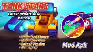 Tank Stars Mod Apk v2.19.0 TERBARU | Unlimited Money Unlimited Gem | Latest Update 2026 screenshot 1
