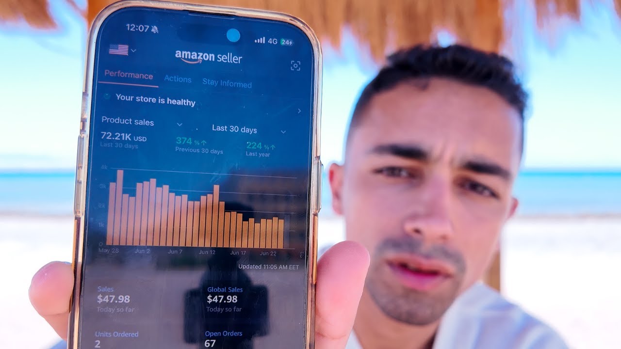 رحلتي من الصفر لـ ٧٠ ألف دولار شهريًا | تجربتي الكاملة في البيع على أمازون خلاصة ٥ سنين