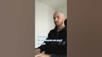 yea we are all so good at math!!! #developer #programmer #coding #programming #tech