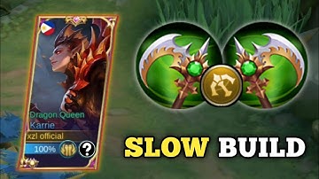 START USING THIS NEW CORROSION SCYTHE BUILD! 100% BROKEN🔥 KARRIE BEST BUILD 2022 | MLBB
