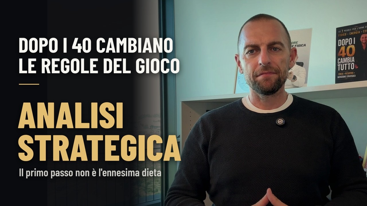 Analisi strategica: il primo passo non è l'ennesima dieta