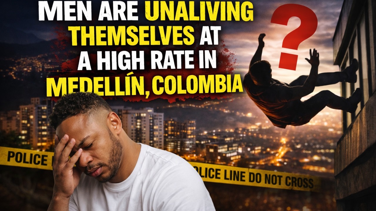 Men Are Unaliving Themselfs In Medellin At High Rates In Medellin Colombia