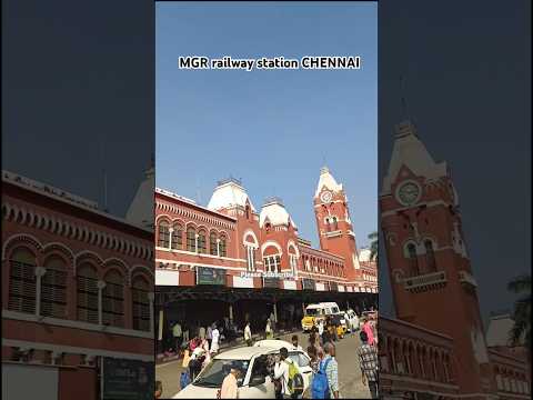 MGR Chennai Central Railway Station #railwaystation #mgr #chennai #tamilnadu